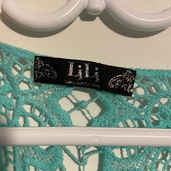 Blue Swim Suit Coverup - Picture 3 of 4